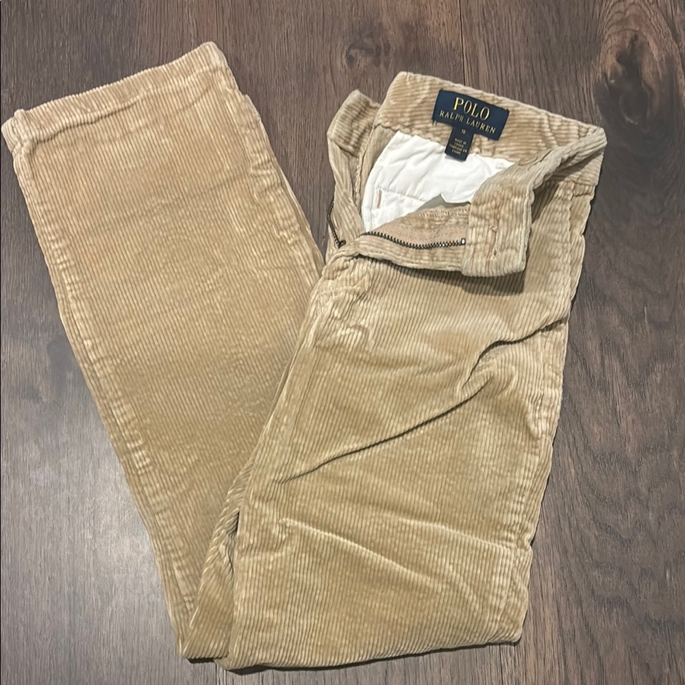 Polo by Ralph Lauren Tan Corduroy Pants